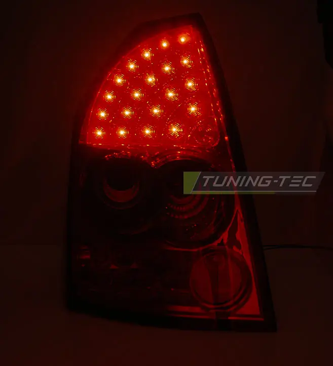 Tail Lights Chrysler 300C 05-08 Red Smoke – náhľad 3