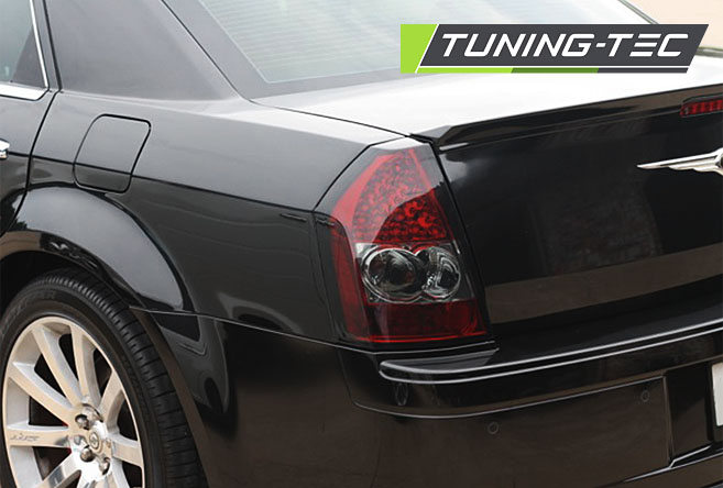 Tail lights Chrysler 300C / 300 08-10 Red Smoke – náhľad 2