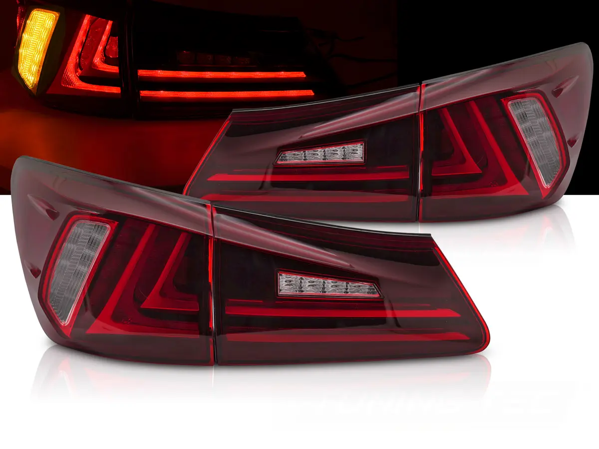 Tail lights Lexus IS II 06-13 Red LED