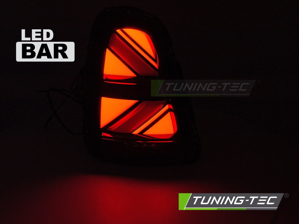 Tail lights Mini Cooper R56 / R57 / R58 / R59 06-14 LED BAR Smoke – náhľad 2