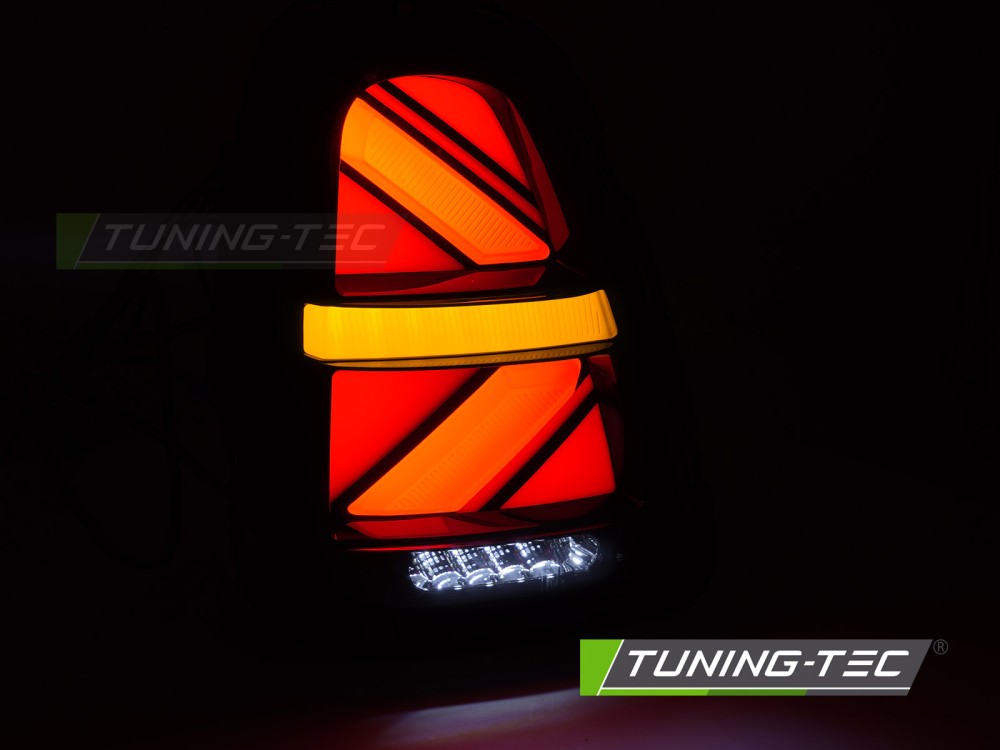 Tail lights Mini Cooper R56 / R57 / R58 / R59 06-14 LED BAR Smoke – náhľad 4