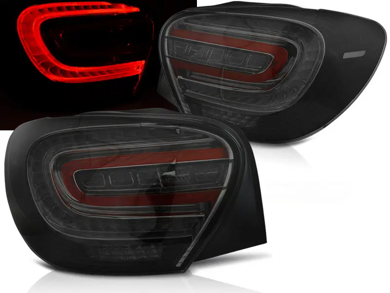 Tail Lights Mercedes A Class W176 12-14 Smoke
