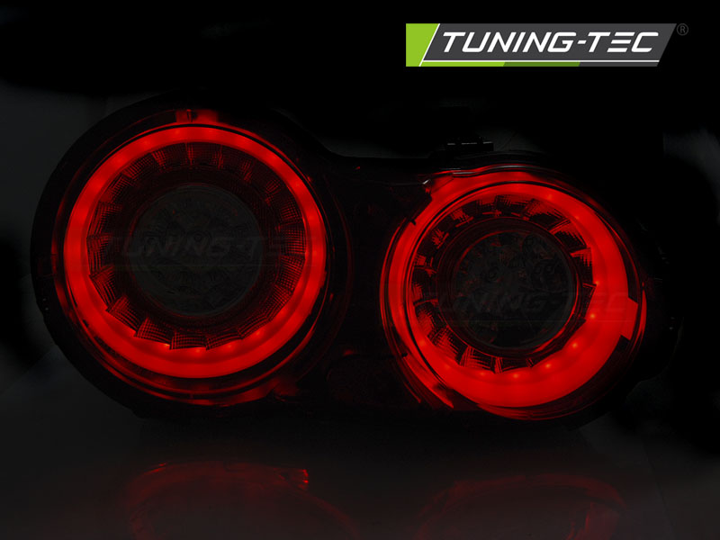 Tail lights Nissan GT-R 08-13 LED BAR Red White – náhľad 4