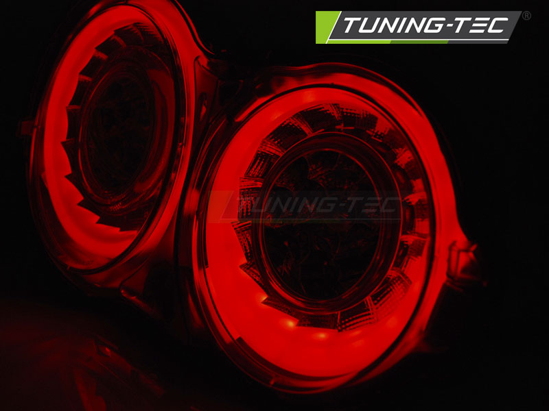 Tail lights Nissan GT-R 08-13 LED BAR Red White – náhľad 5