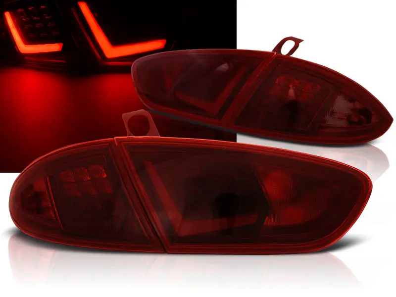Tail Lights Seat Leon 1P 09-12 LED BAR Red Smoke