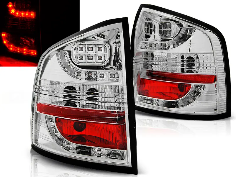 Tail lights Škoda Octavia II Estate 04-12 Chrome