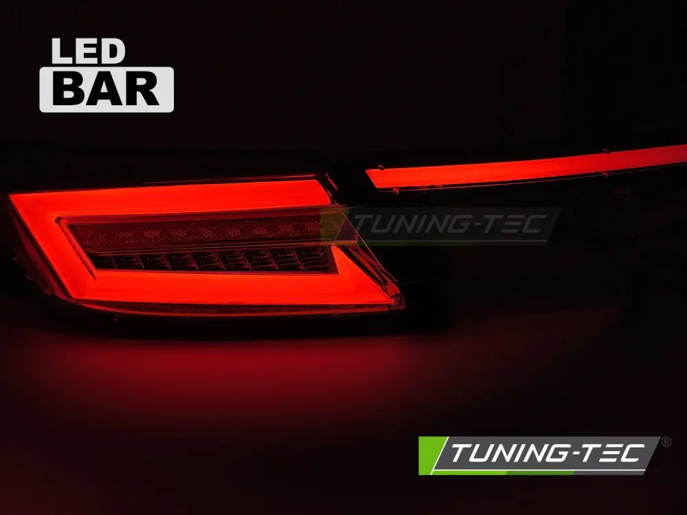 Tail lights Toyota GR86 21- LED BAR Black Smoke – náhľad 3