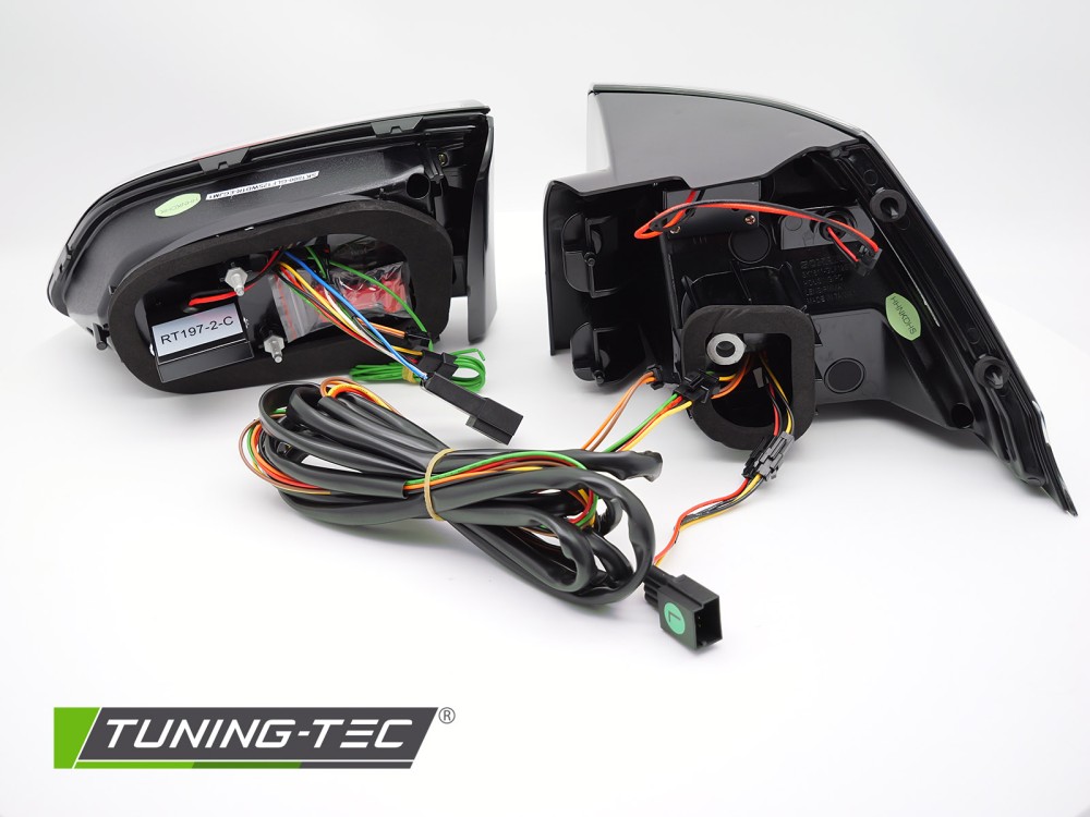 Tail lights VW Golf VII Variant 13-17 Black Smoke/Red – náhľad 4