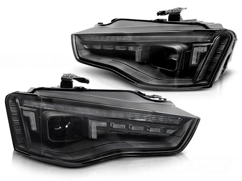 Predné Full LED svetlá Audi A5 8T 11-16 DRL Black