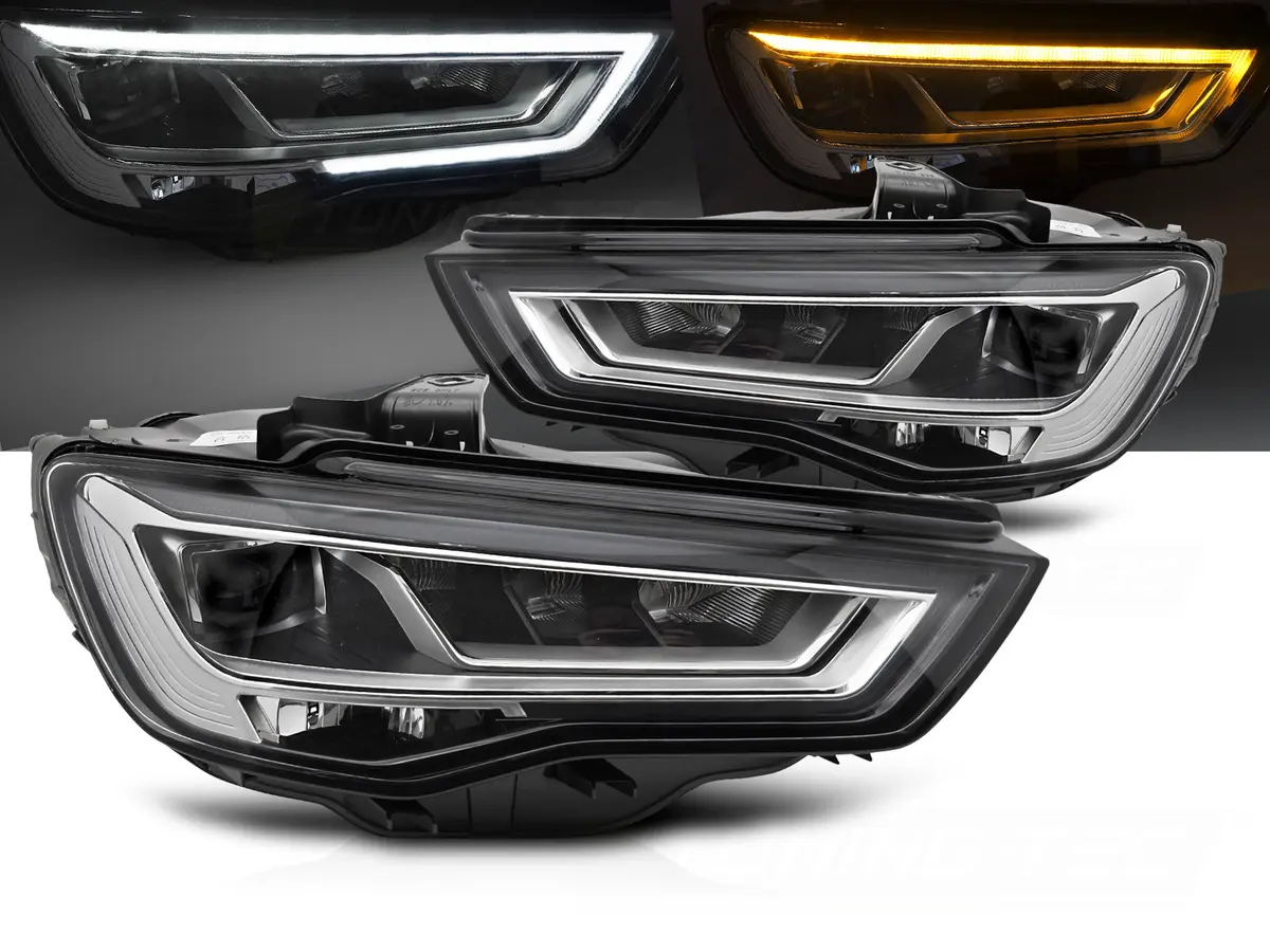 Headlights Audi A3 8V 12-16 Full LED DRL (xenon replacement)