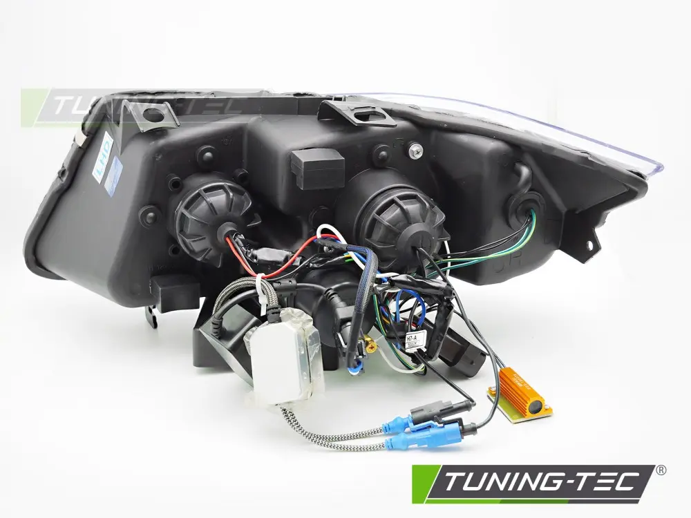 Headlights BMW 3 Series E90 / E91 LCI 09-11 Xenon LED Black – náhľad 4