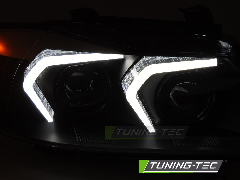 Headlights BMW E90 / E91 05-08 Full LED Black – náhľad 3