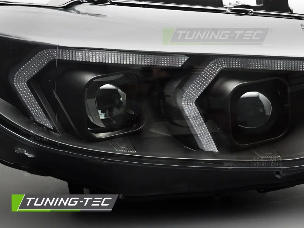 Headlights BMW F32 / F33 13-17 Full LED DRL Black – náhľad 2