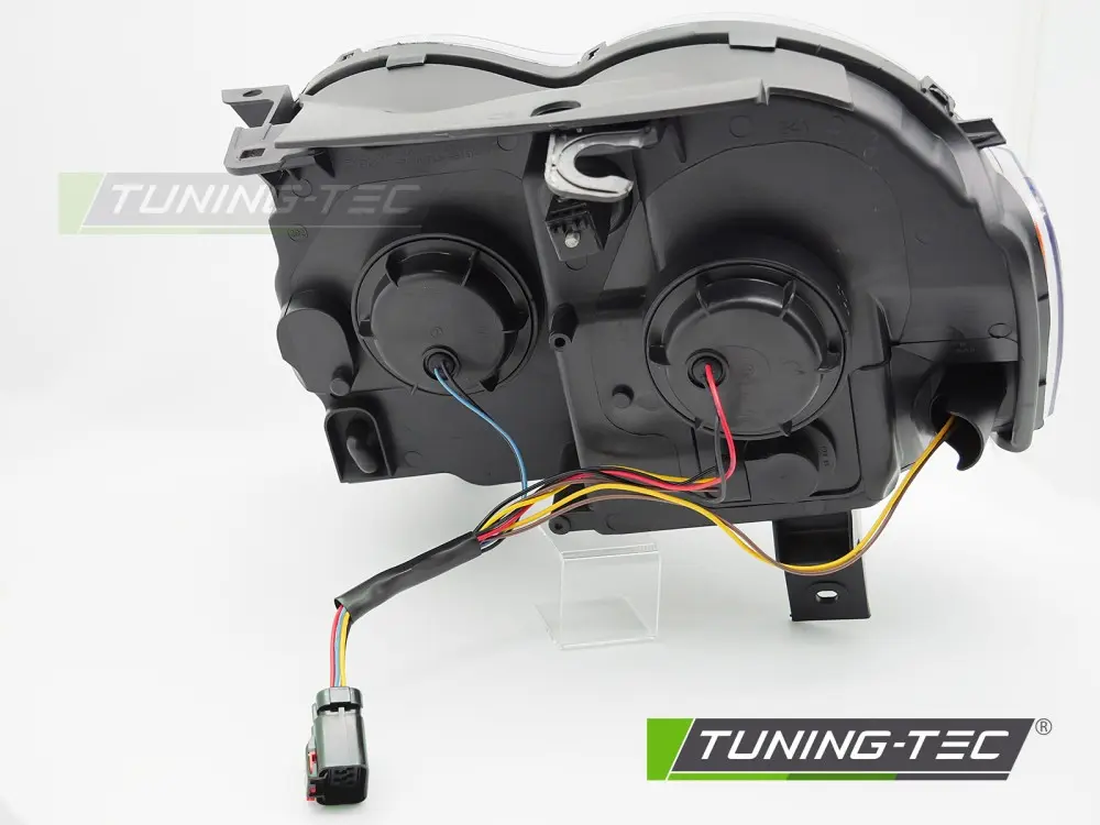 Headlights Jeep Grand Cherokee WK 05-08 Tube Light Black – náhľad 4