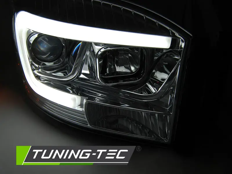 Headlights Dodge Ram 06-08 Tube Light Chrome – náhľad 4