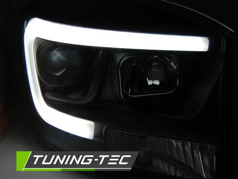 Headlights Dodge Ram 06-08 Tube Light Black – náhľad 2