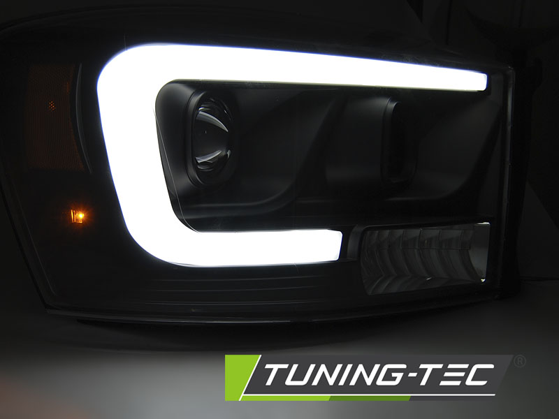 Headlights Dodge Ram 06-08 Tube Light Black – náhľad 3