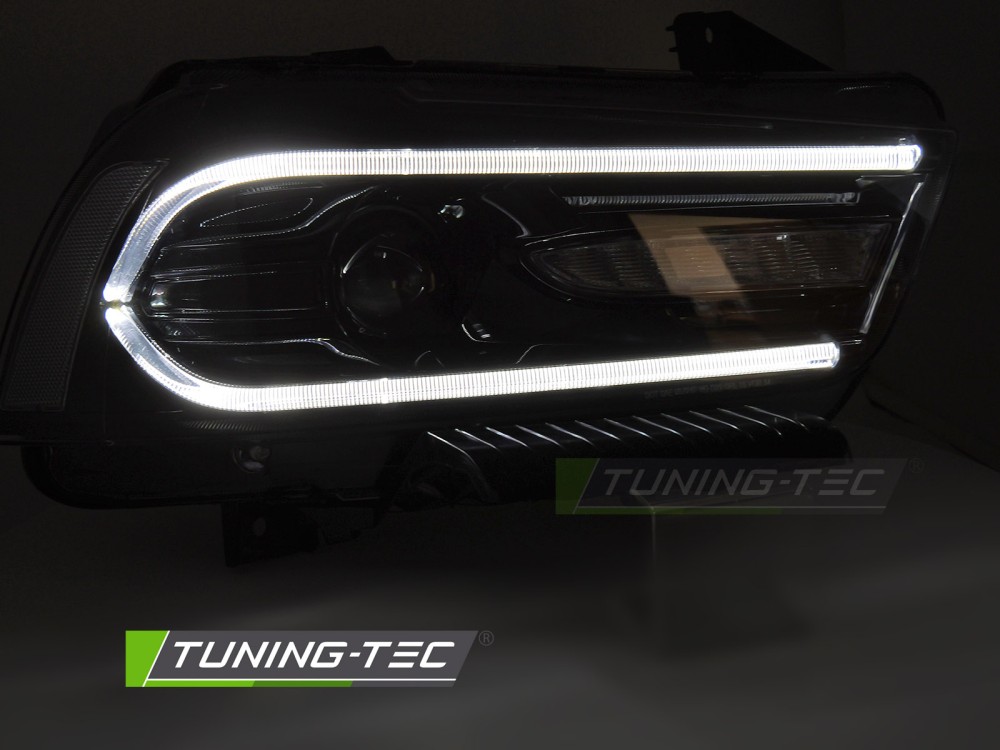 Headlights Dodge Charger LX II 11-15 LED Black – náhľad 2