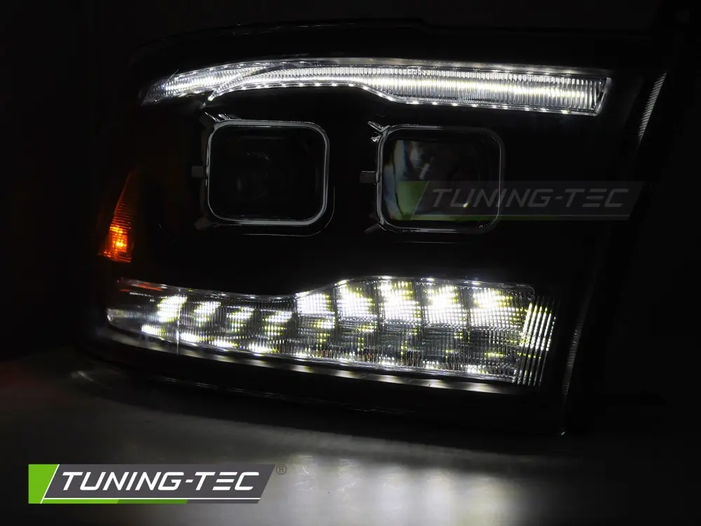 Headlights Dodge Ram 09-18 Double Black – náhľad 2