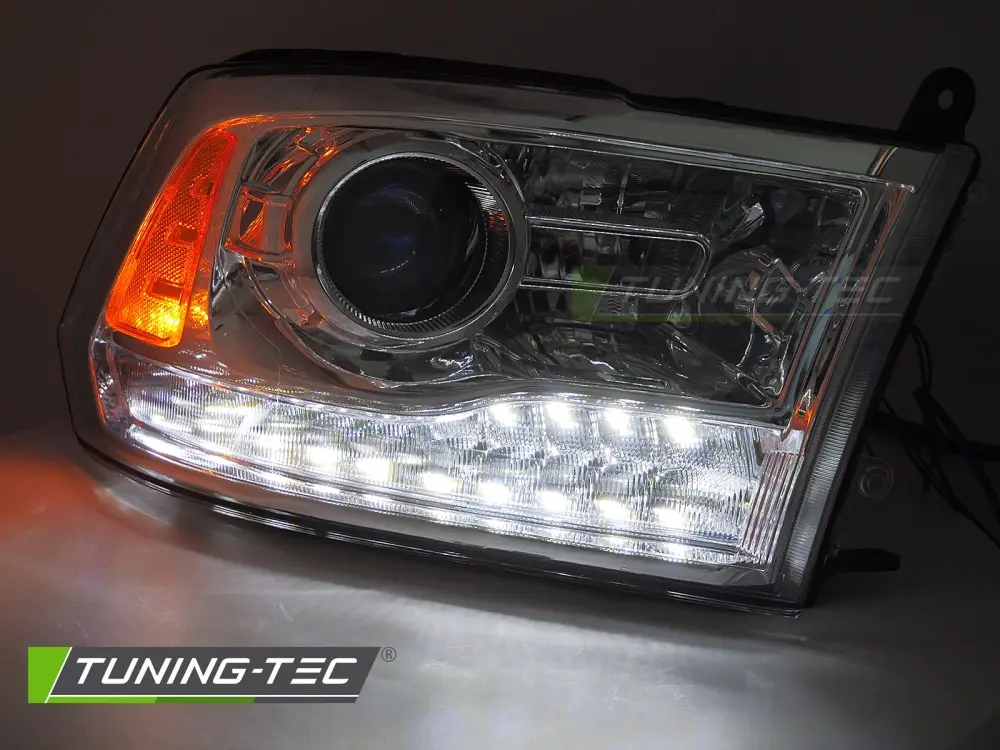Headlights Dodge Ram 09-18 Chrome – náhľad 2