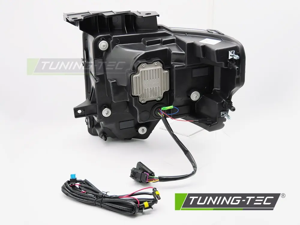 Headlights Ford F-150 08-14 Full LED DRL Black – náhľad 4