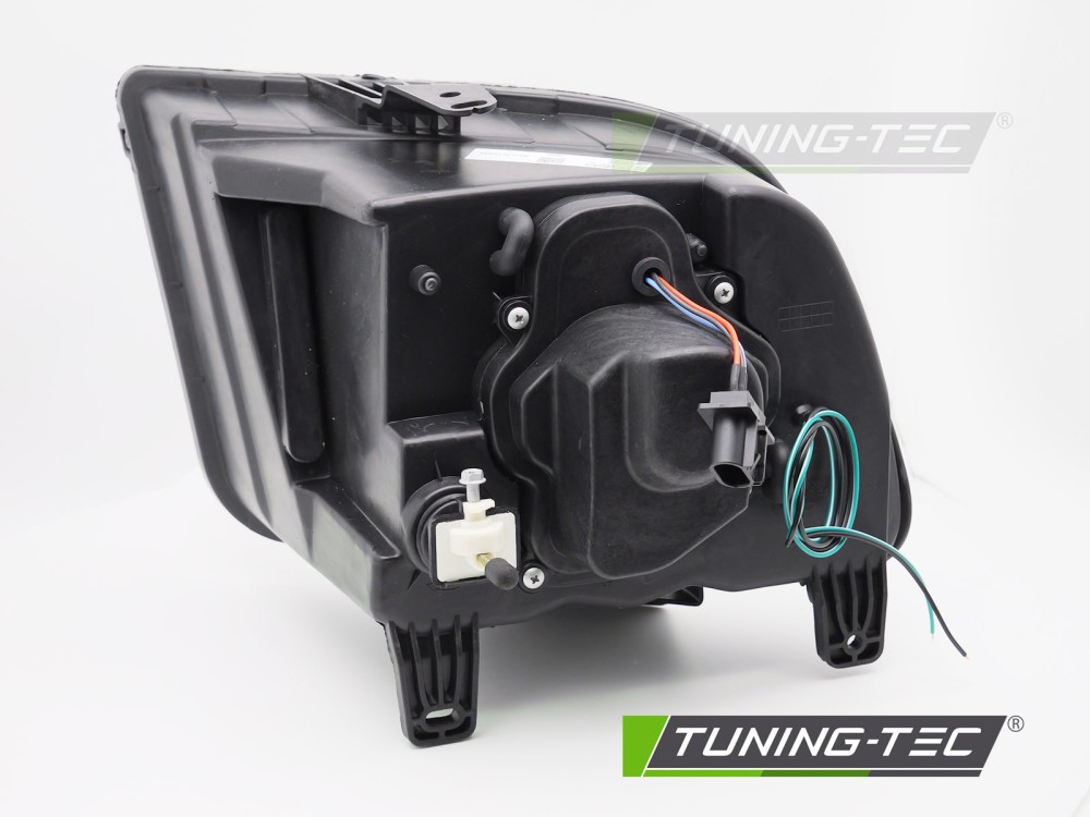 Headlights Ford Mustang 04-09 Tube Light Black (H9) – náhľad 4