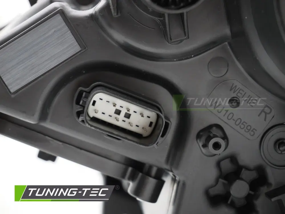Headlights Ford Mustang 14-17 Xenon DRL Black – náhľad 5