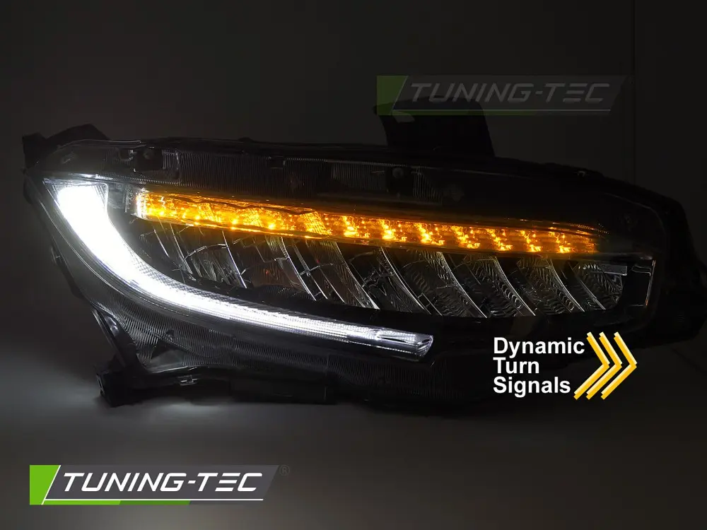 Headlights Honda Civic X 16-21 Full LED – náhľad 3