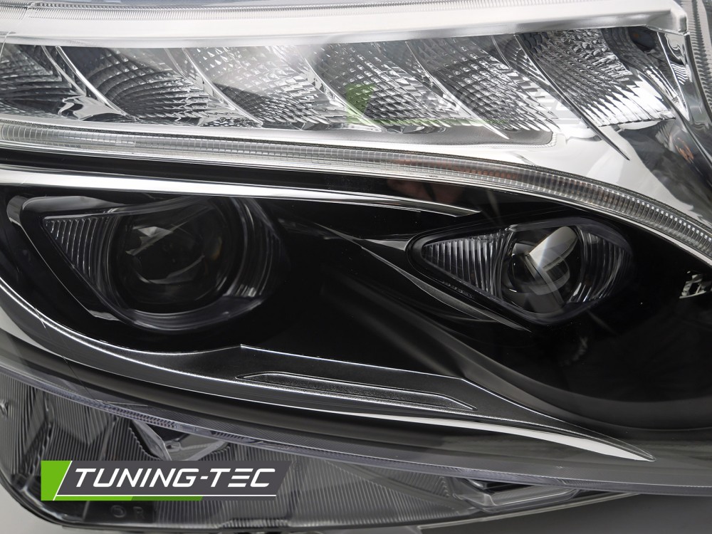 Headlights Mercedes Vito / V-Class W447 14-23 Full LED DRL Black – náhľad 2