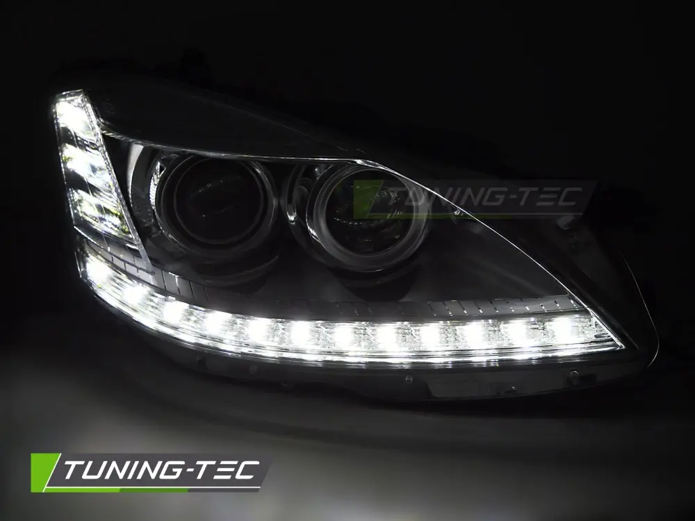Headlights Mercedes S-Class W221 05-09 Xenon LED – náhľad 2
