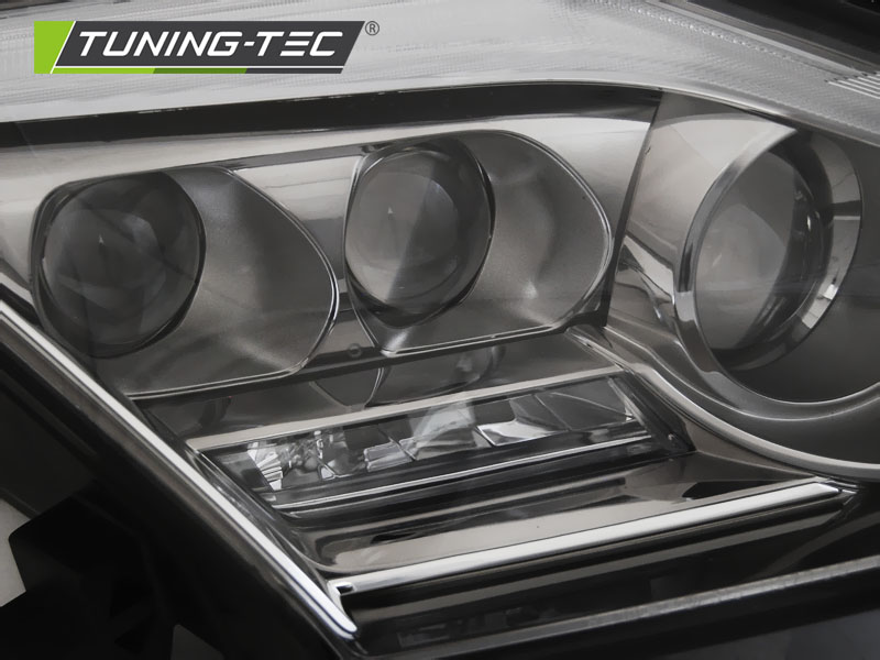 Headlights Nissan GT-R 08-13 Tube Chrome LED – náhľad 2