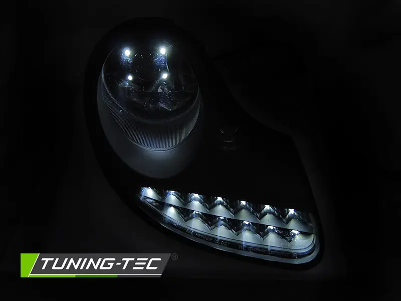 Headlights Porsche Boxster 986 / 911 996 96-04 Daylight Matt Black – náhľad 4