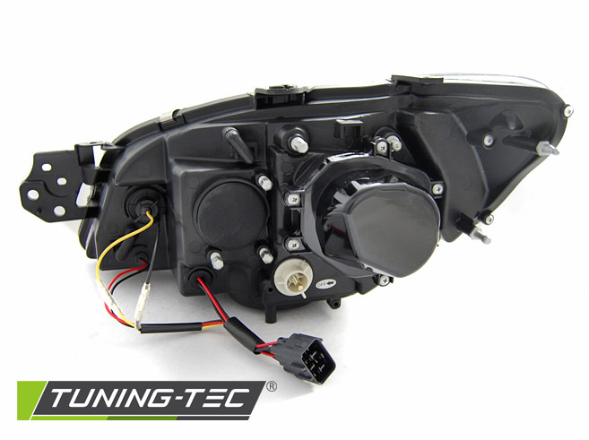 Headlights Subaru Impreza II 06-07 Tube Light Black – náhľad 3