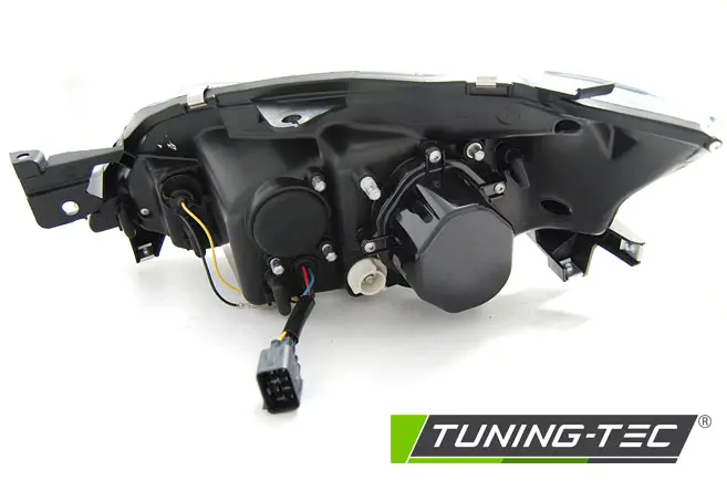 Headlights Subaru Impreza III 07-12 Tube Light Black – náhľad 3