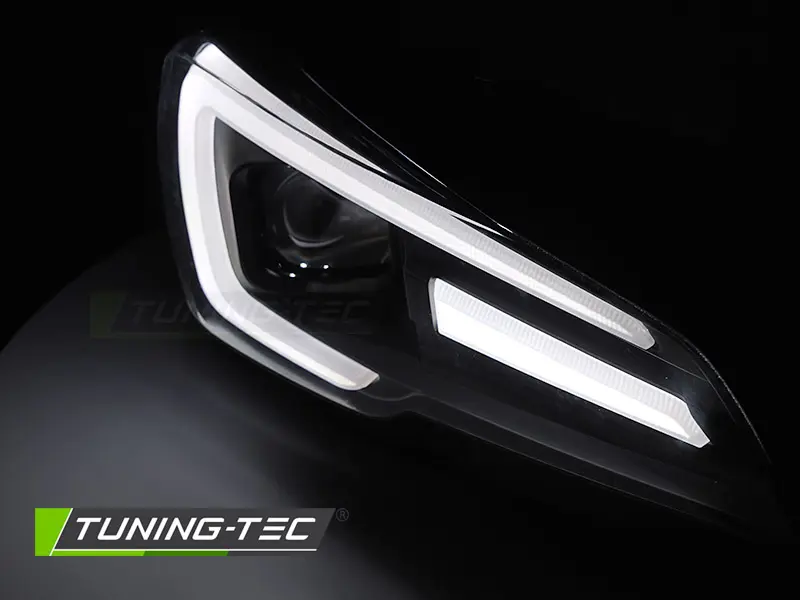 Headlights Subaru WRX 14-22 LED DRL Black – náhľad 2