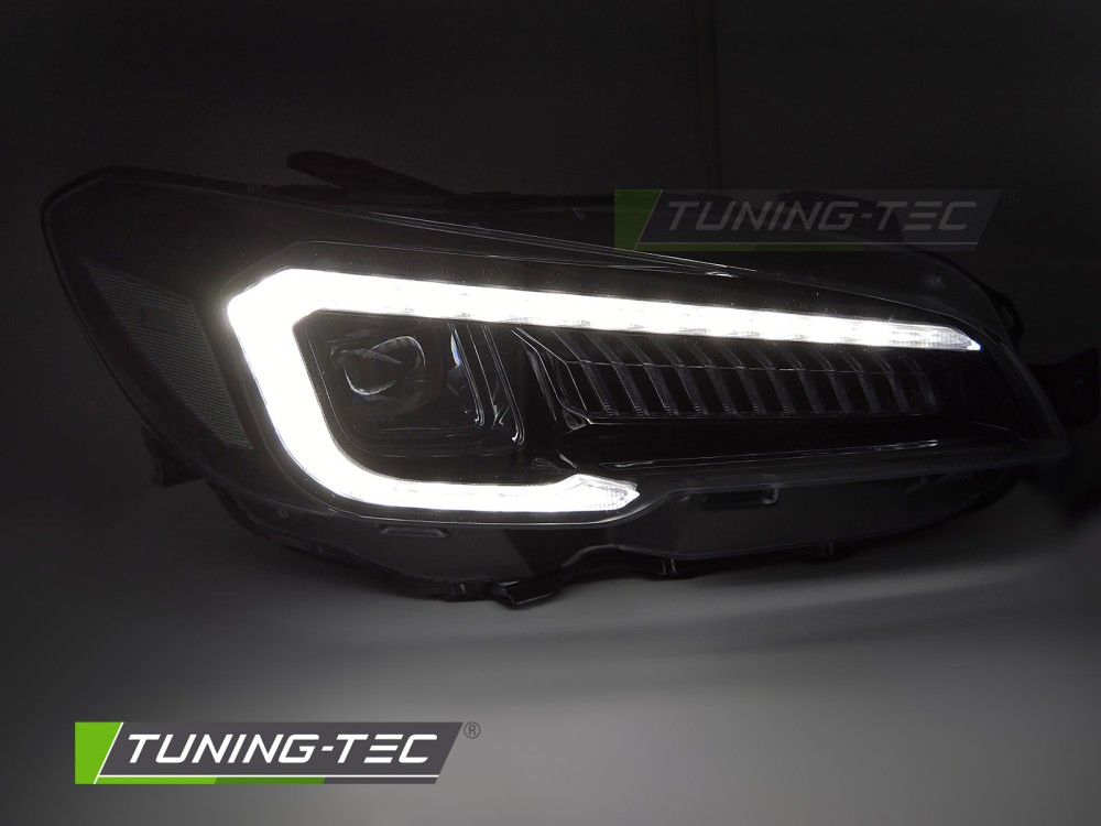 Headlights Subaru WRX 15-22 Full LED Tube Black – náhľad 2