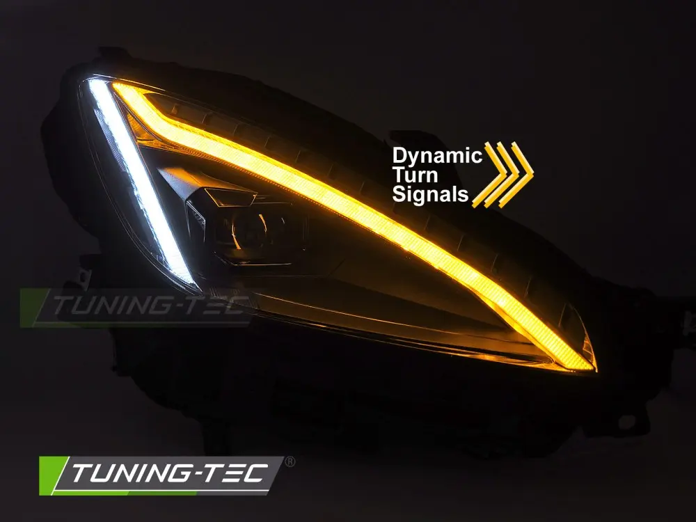 Headlights Toyota GR86 21- Full LED DRL Black – náhľad 3