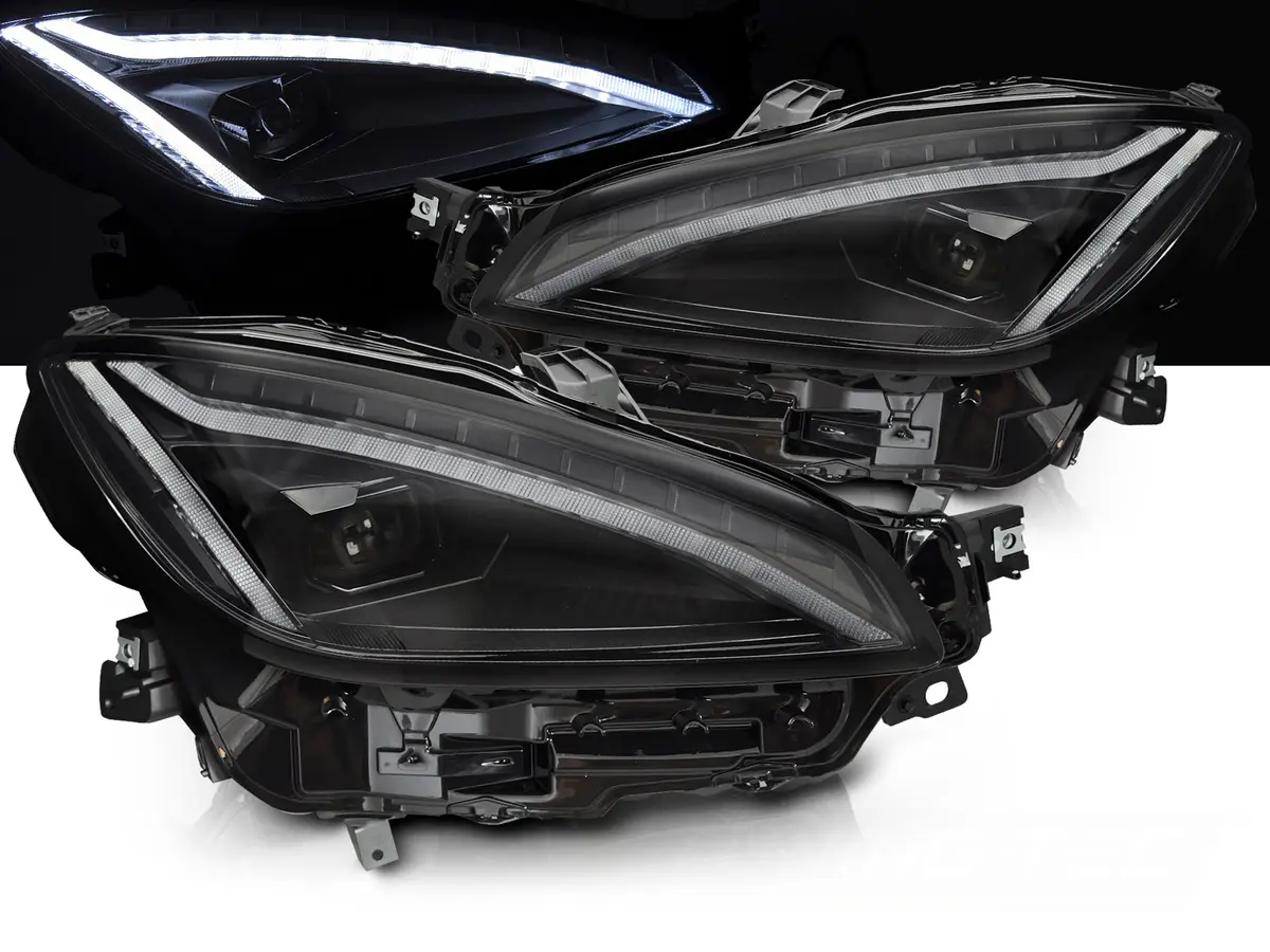 Headlights Toyota GR86 21- Full LED DRL Black