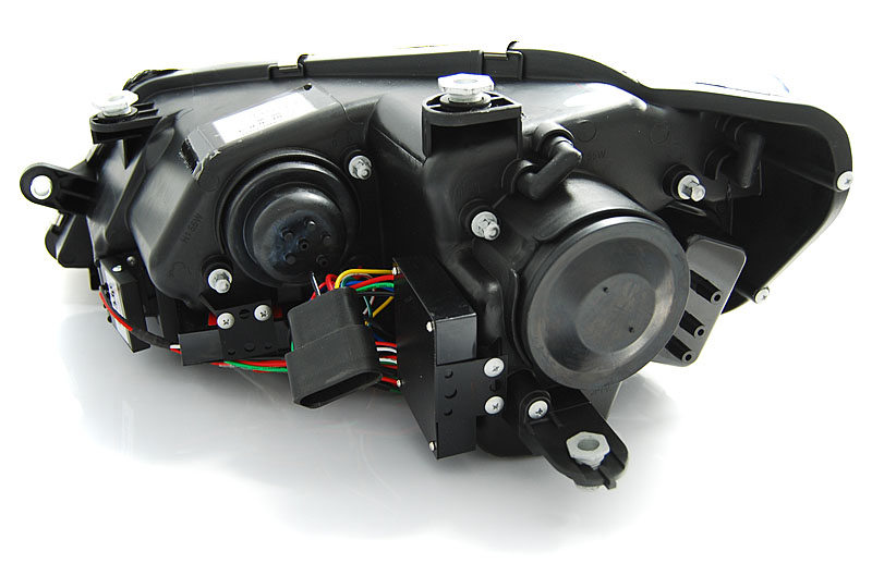 Headlights Volkswagen Jetta VI 11-18 Tube Light DRL Black – náhľad 4