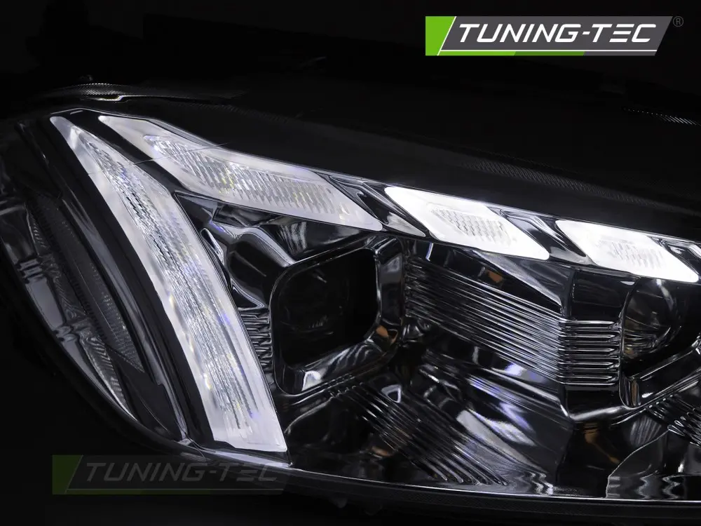 Headlights Volkswagen Golf VII 17-19 LED DRL Chrome – náhľad 4