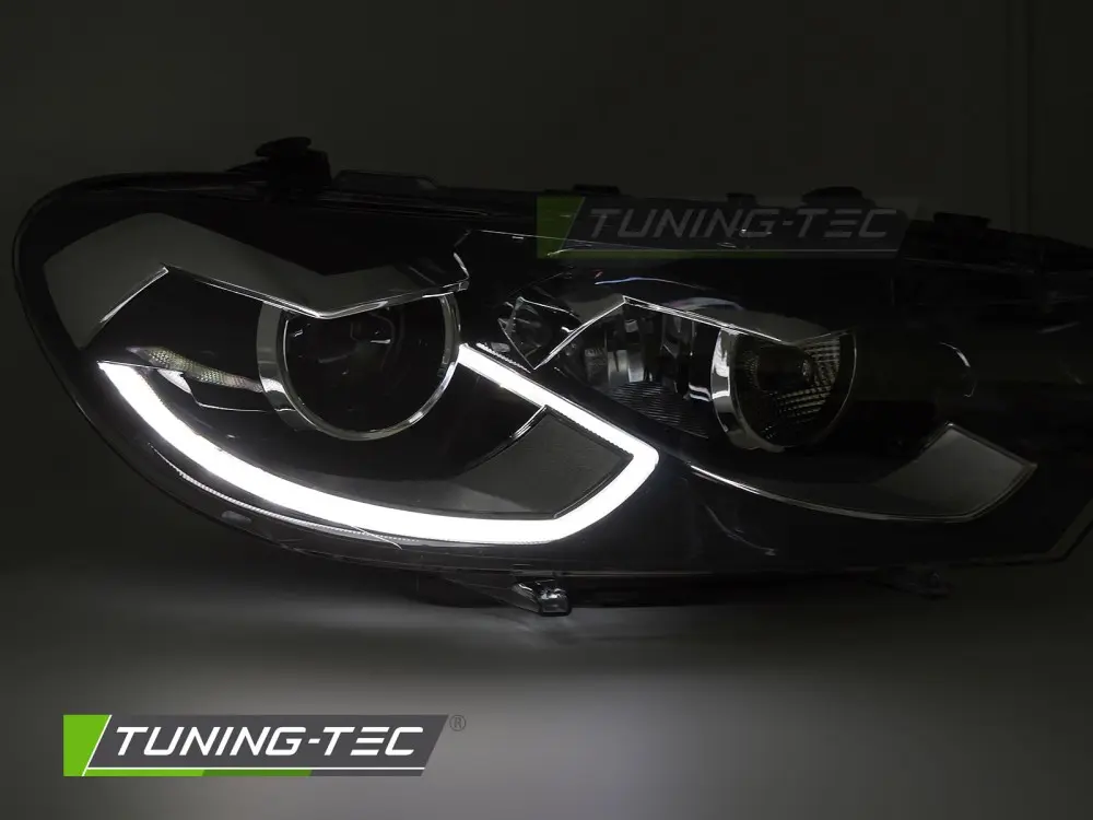 Headlights Volkswagen Scirocco III 08-14 LED DRL – náhľad 3