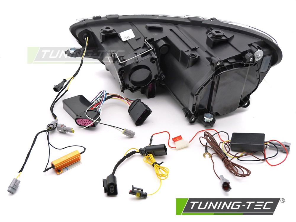 Headlights Volkswagen Scirocco III 08-14 LED DRL – náhľad 5