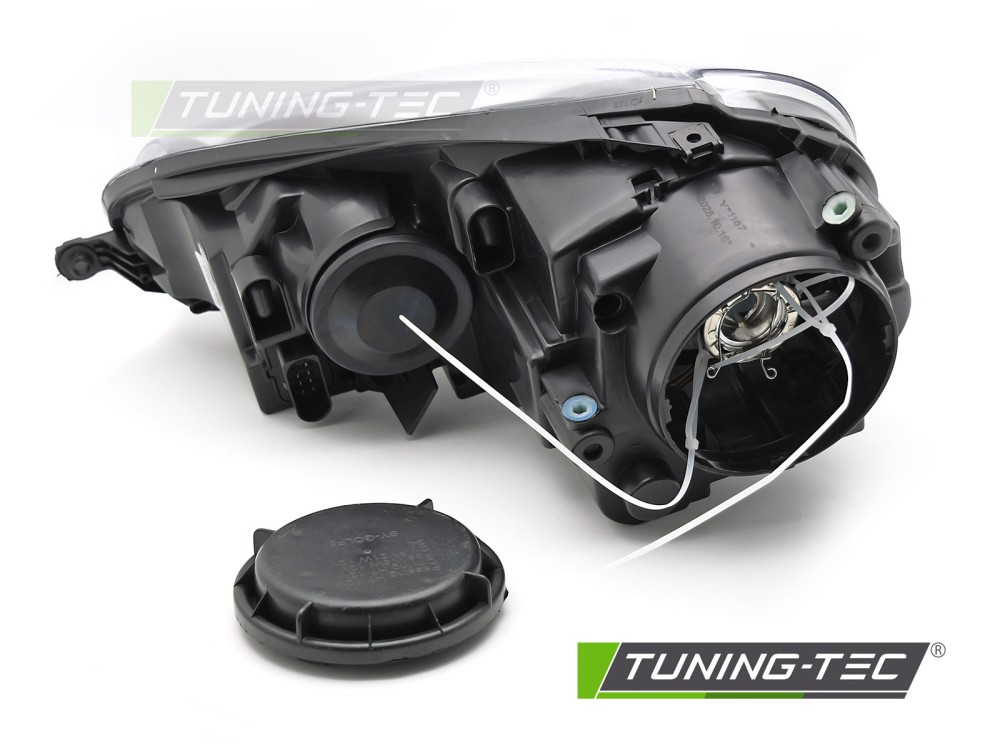 Headlights Volkswagen Golf V 03-09 Black – náhľad 2