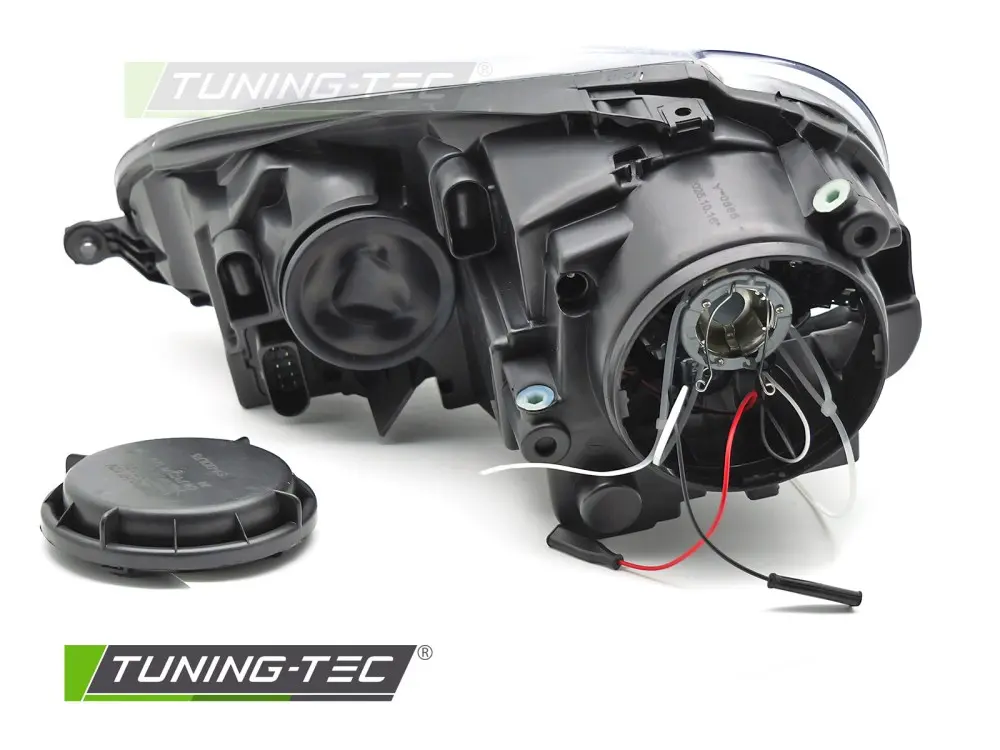 Headlights Volkswagen Golf V 03-09 Black H7 / HID – náhľad 2