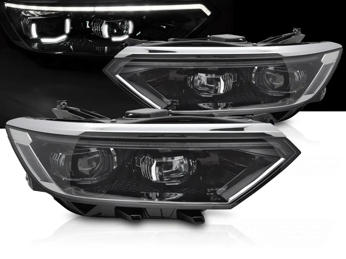 Headlights Volkswagen Passat B8 14-19 Full LED SEQ DRL - 14