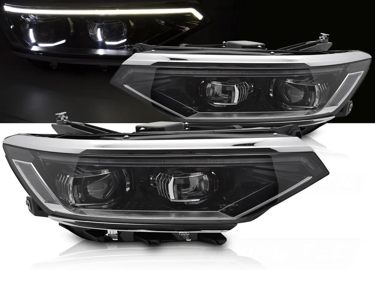 Headlights Volkswagen Passat B8 19-23 Full LED SEQ DRL