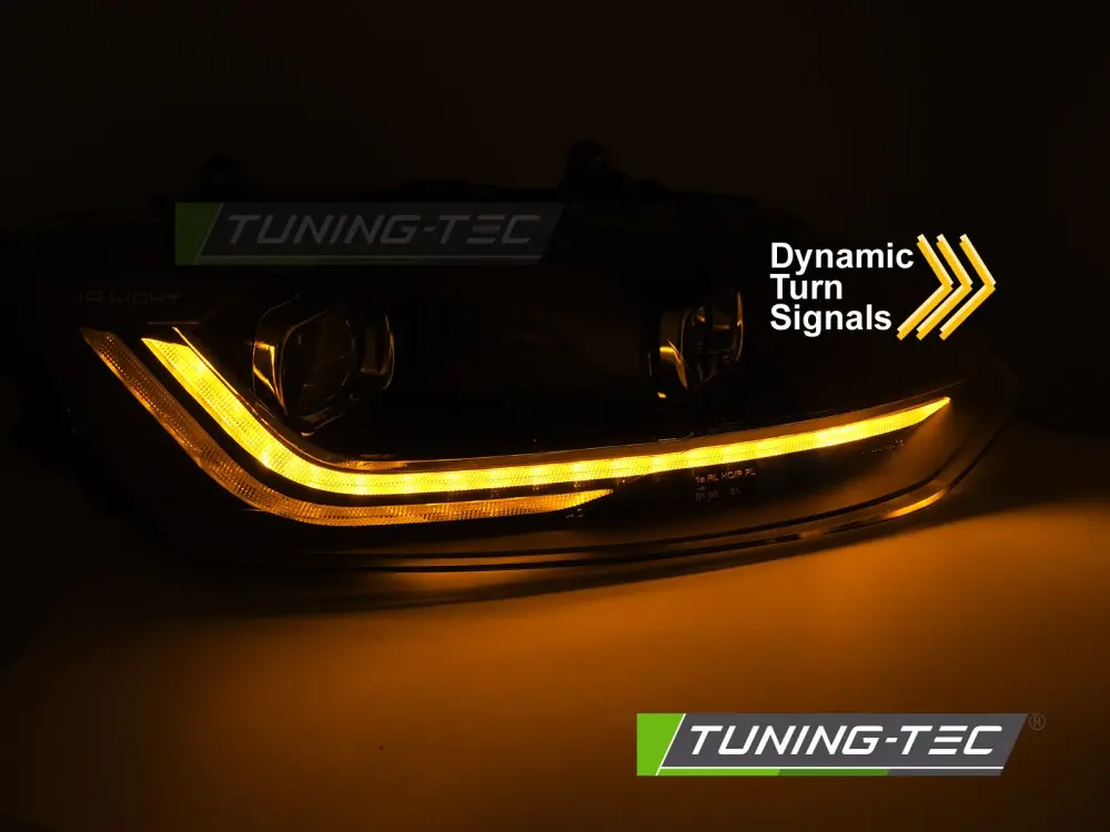 Headlights Volkswagen Polo V 6R 09-17 Red Line LED DRL – náhľad 3