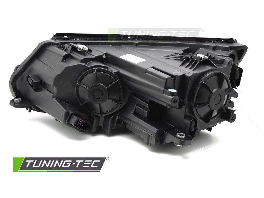 Headlights Volkswagen Tiguan I 11-15 LED DRL Black – náhľad 3