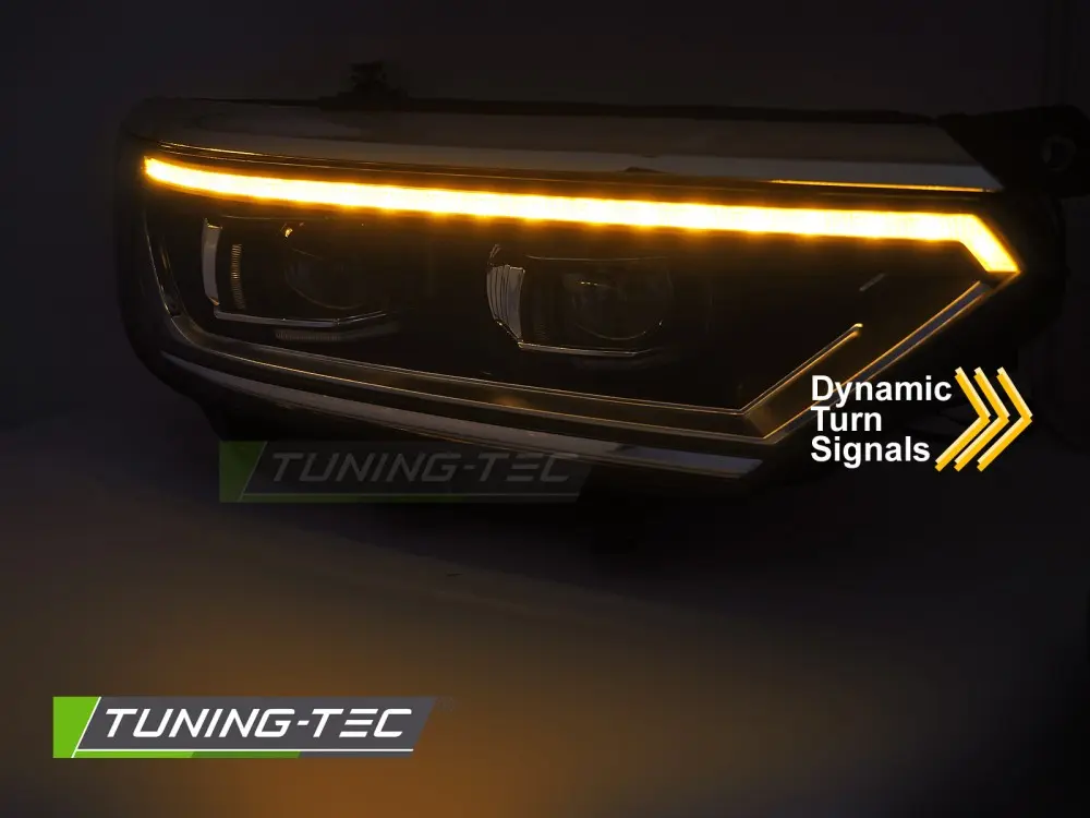 Predné Full LED svetlá Volkswagen Passat B8 14-19 SEQ DRL (uvítacie svetlo) – náhľad 3