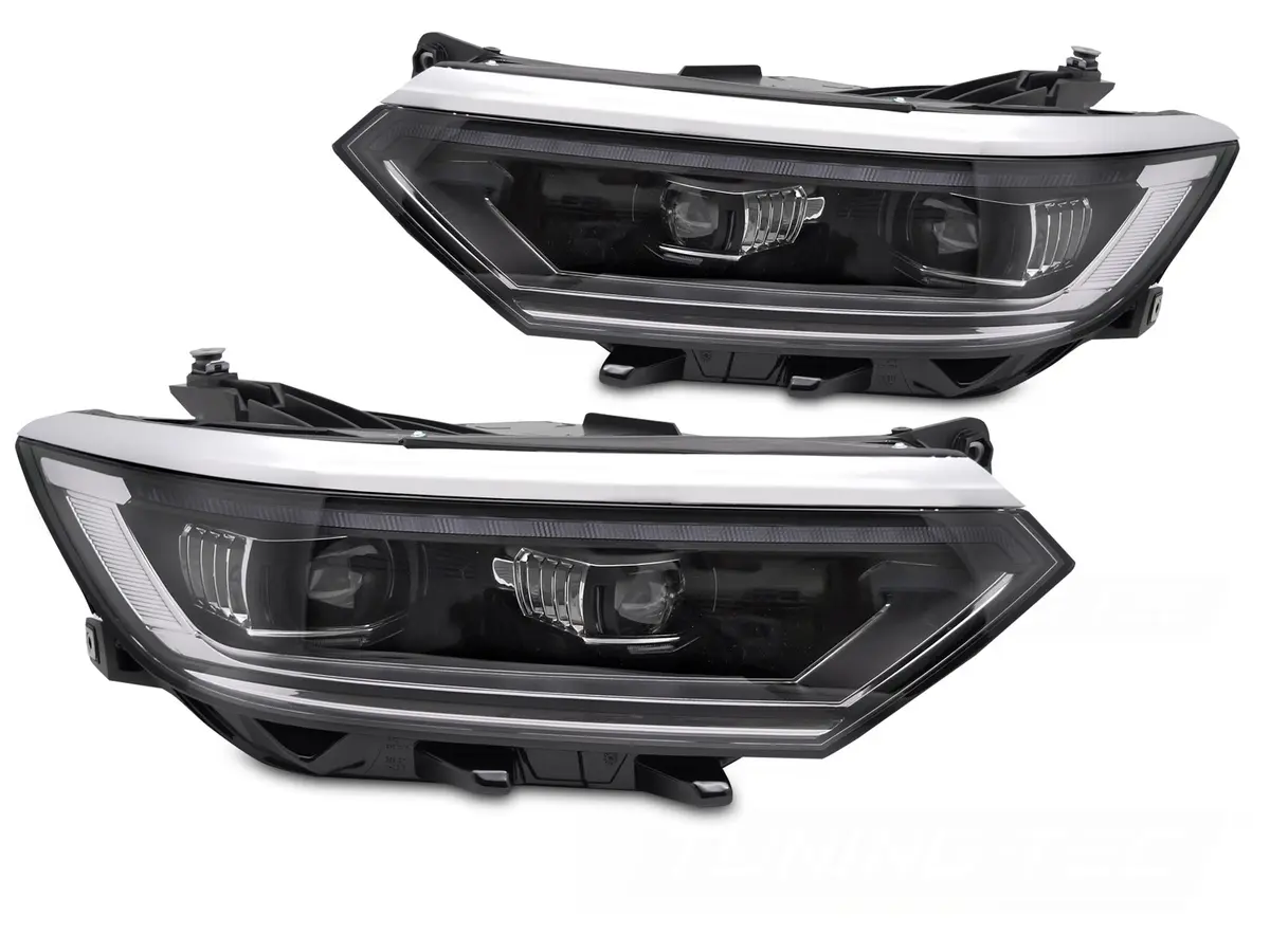 Headlights Volkswagen Passat B8 14-19 Full LED SEQ DRL (Welcome Lights)